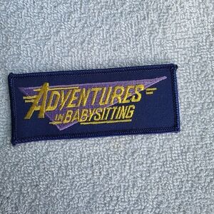 Disney Adventures in Babysitting Patch - Purple and Yellow